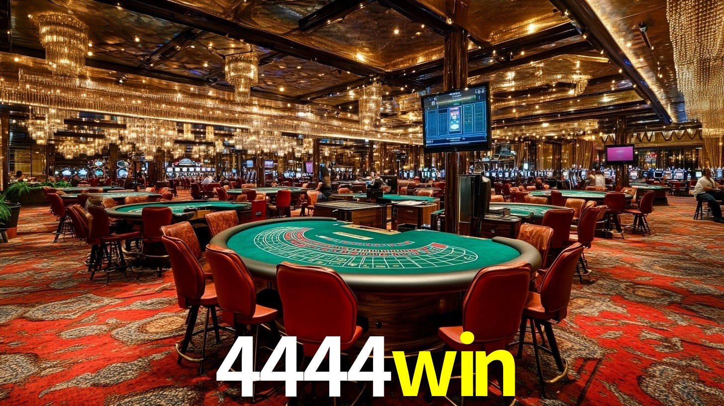 Sinta a adrenalina dos jogos de cassino com 4444win